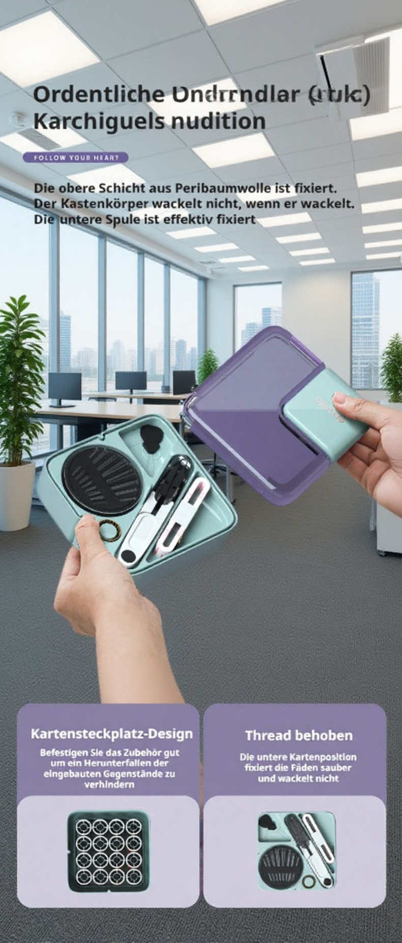 Perfektes Nähset für Anfänger und Fortgeschrittene