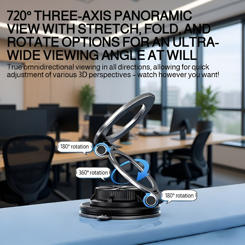 Ultra-thin Car Mount Suction Phone Holder