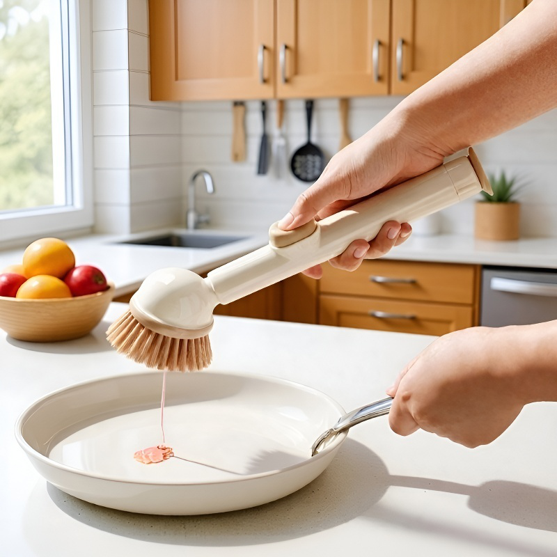 Cepillo de limpieza para utensilios de cocina