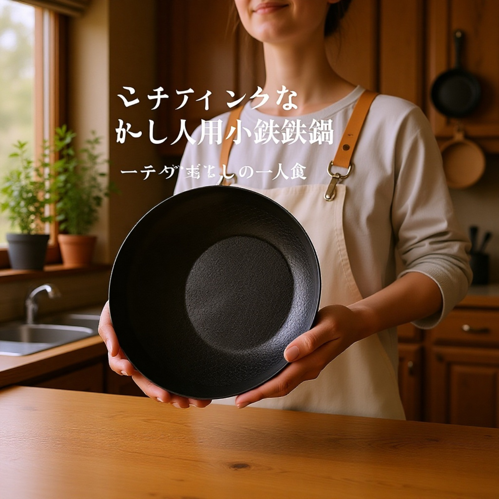 一人用ミニ家庭用ノンコーティングフライパン