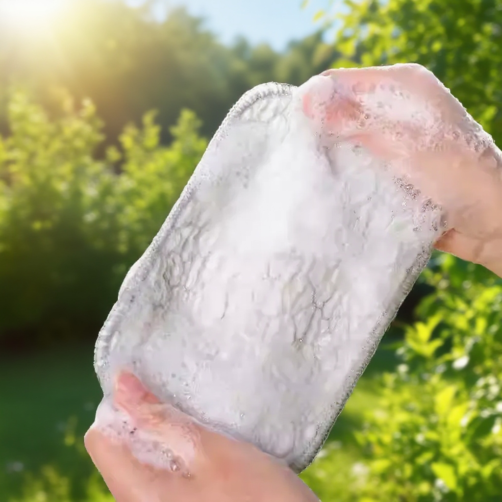 실버 실 이중 흡수력 기름 안 묻는 청소 천