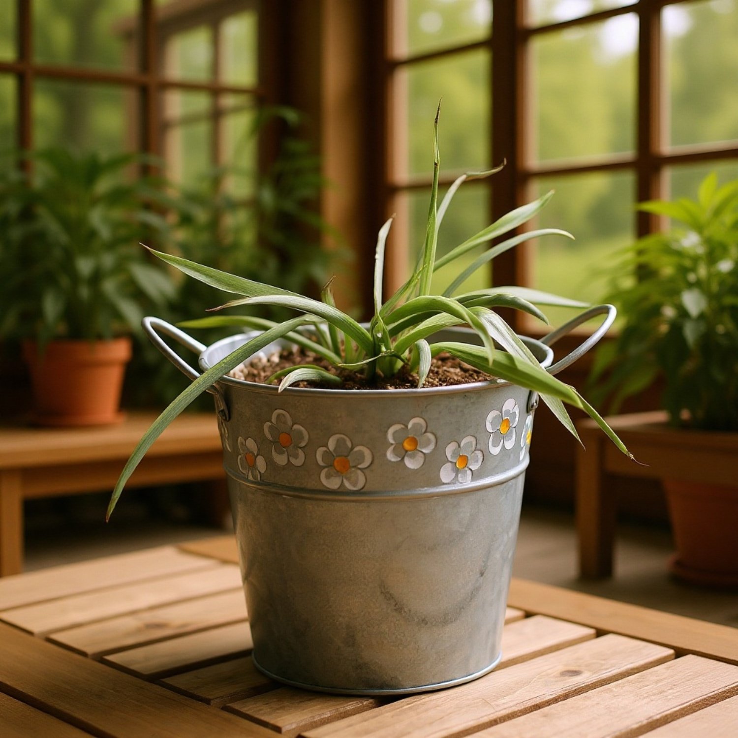 Dried Flower Vase Decorative Container