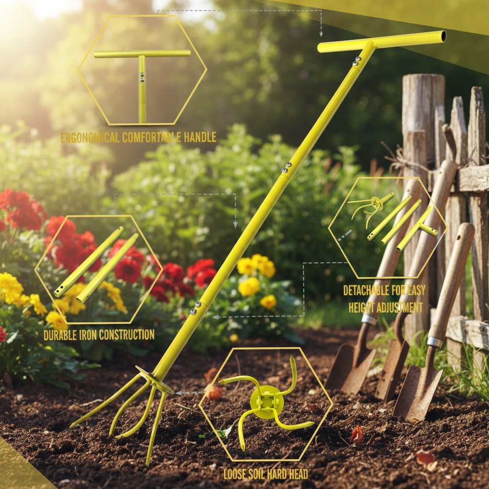 Durable Garden Claw Tool for Plant Care