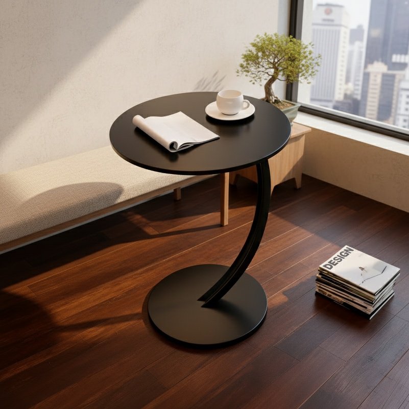 Table à thé compacte pour espace restreint