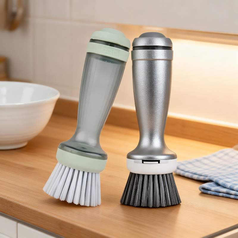 詰め替え式液体キッチン用たわし