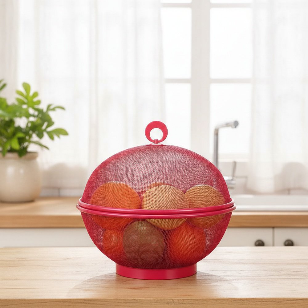 Fruit and vegetable basket with kitchen cover, home fruit plate, fruit plate, kitchen drainer, veget