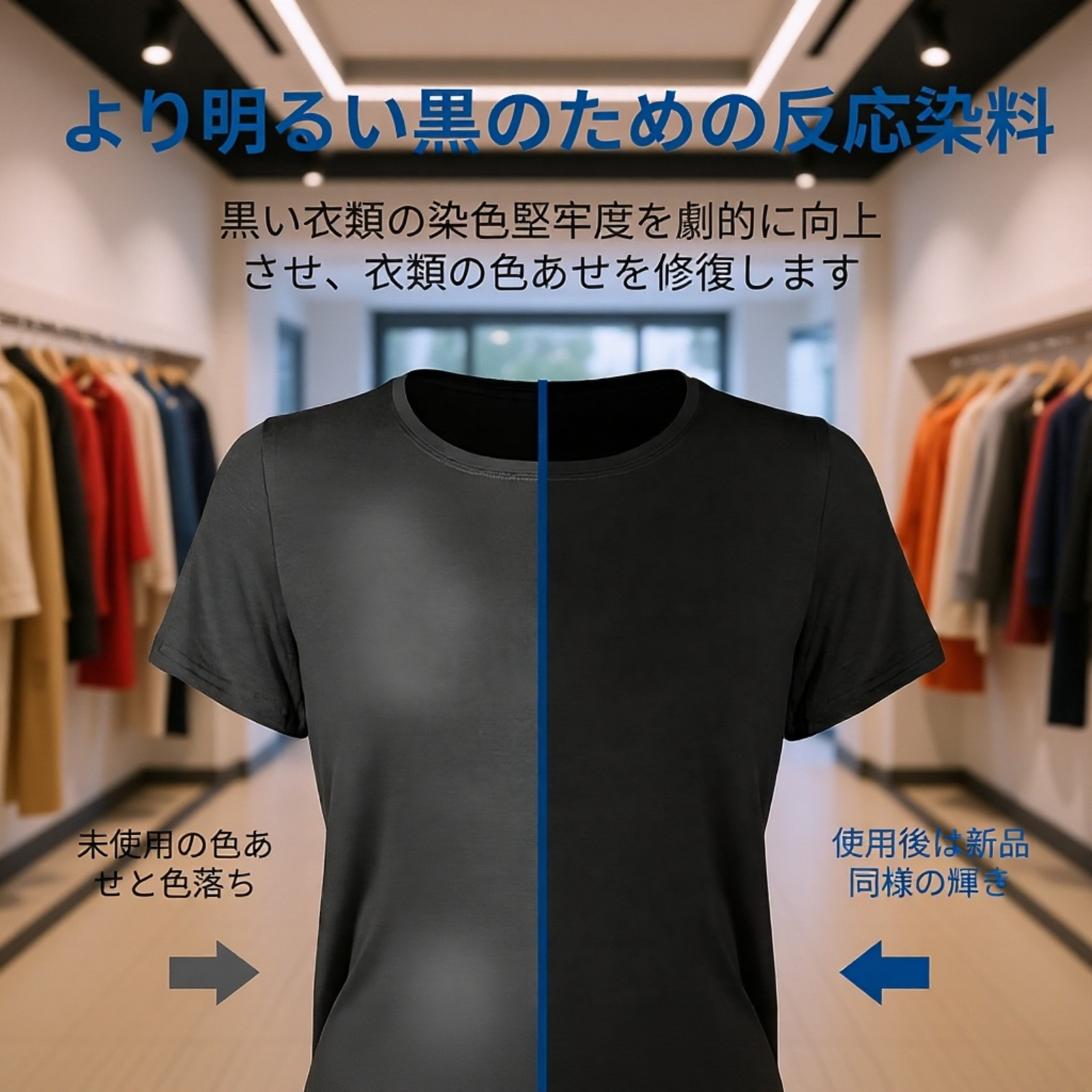 衣類用ブラックアップ染料シート 無毒・衣類に優しい・色鮮やか