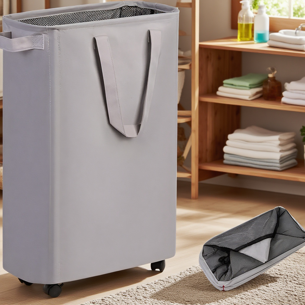 Rollenrad klappbarer Schmutzkleidung Aufnahmebox