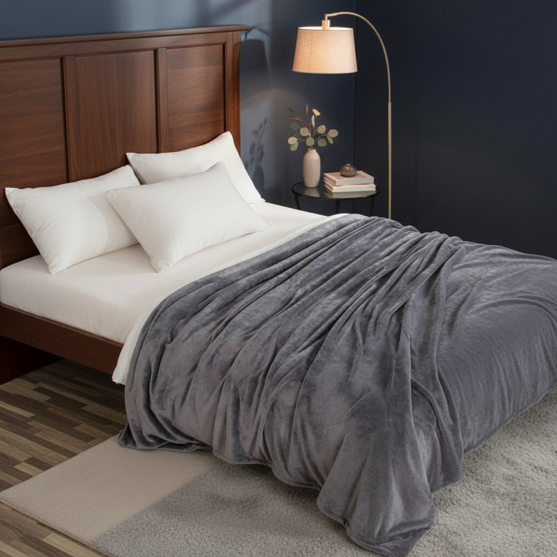 Double-sided Thick Flannel Blanket