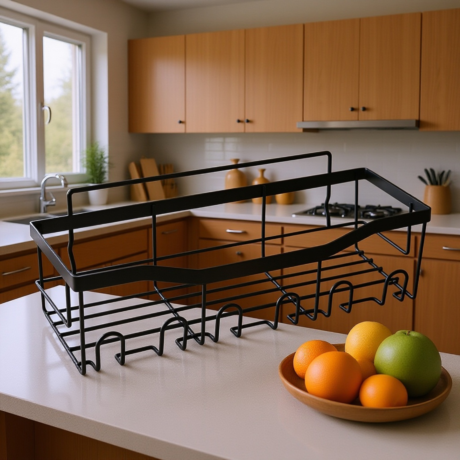 新しいバスルーム収納ラック/トイレオーガナイザー/ドリル不要の壁掛けトイレタリーラック