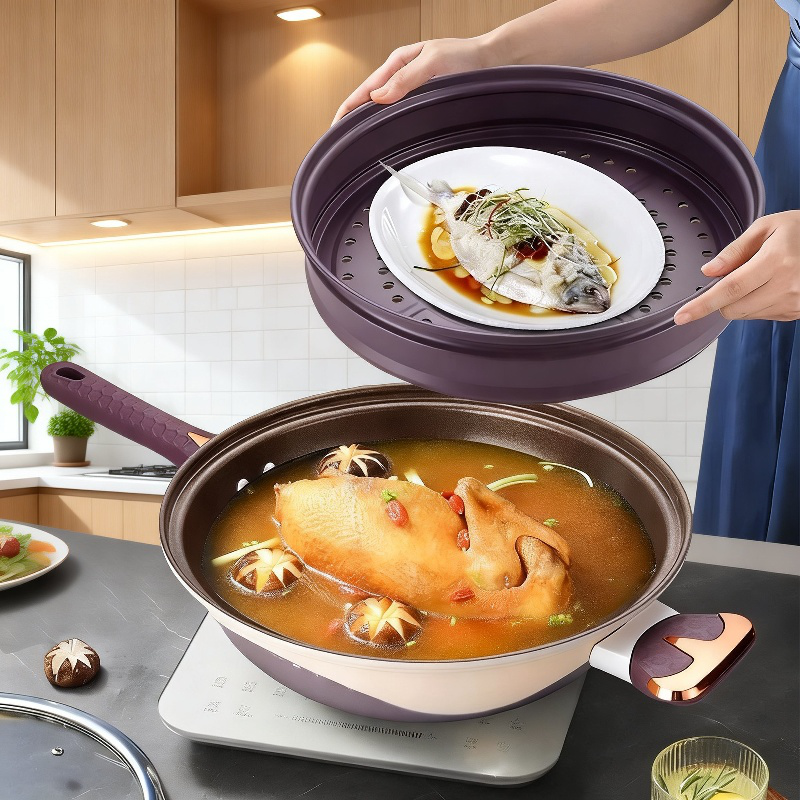 Multi-Functional Micro Pressure Stir-Fry Pot