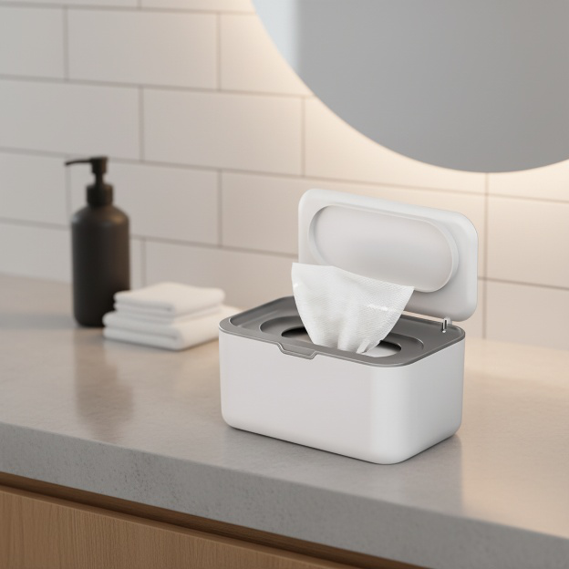 Nordic Simple Large Capacity Wet Wipes Storage Box