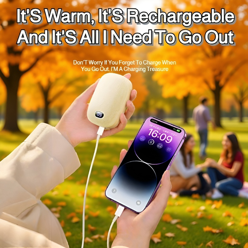 Intelligent Home Double Sided Hand Warmer Electrical Intelligent Hand Warmer