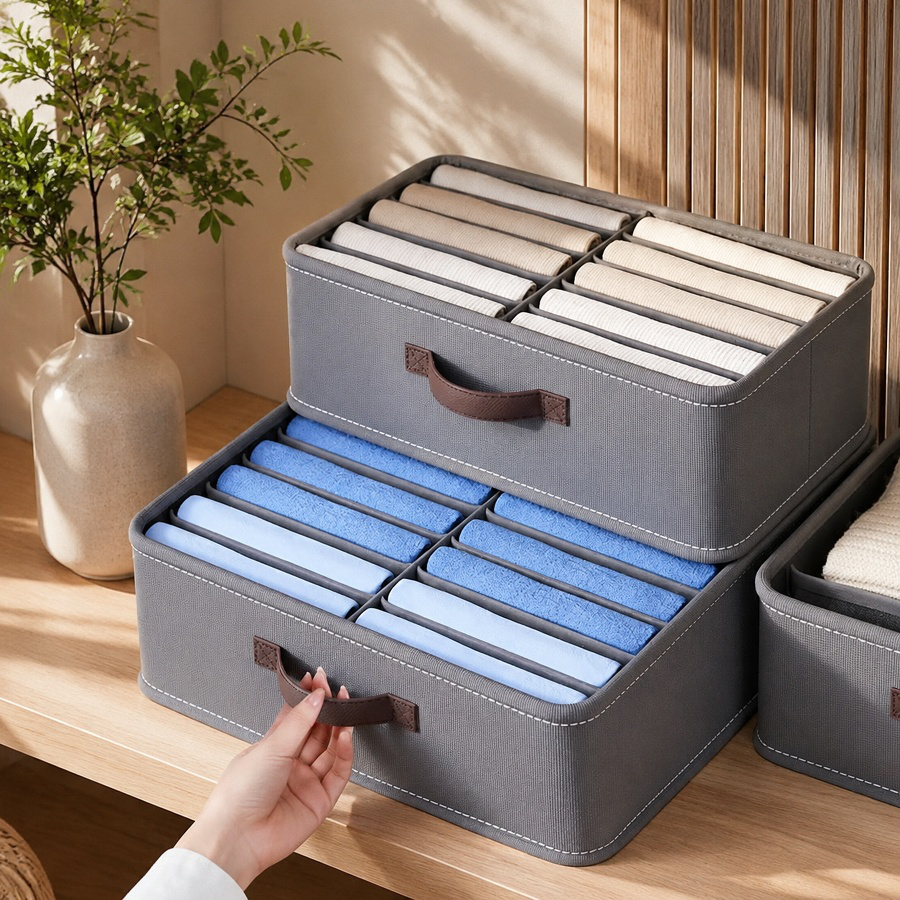 Multifunctional Shelf with Drawers