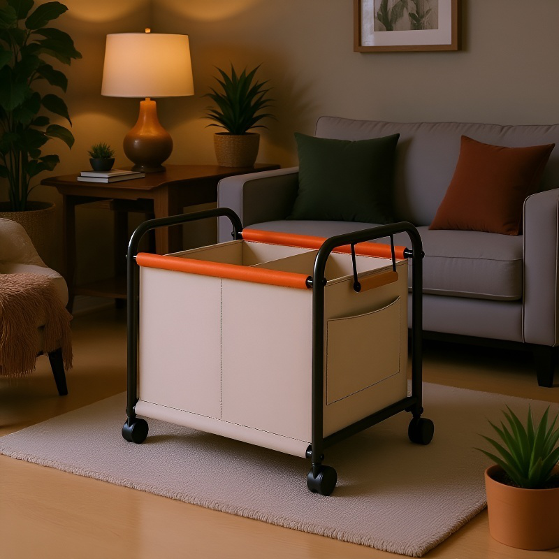 Organiseur de bureau compact sous la table