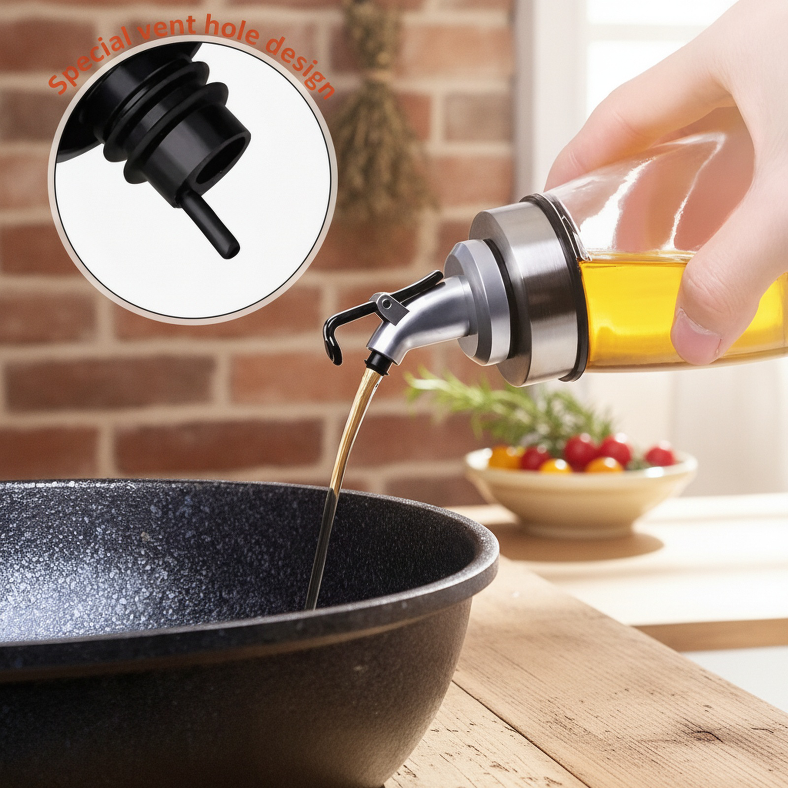 Kitchen Small Oil Dispenser Bottle