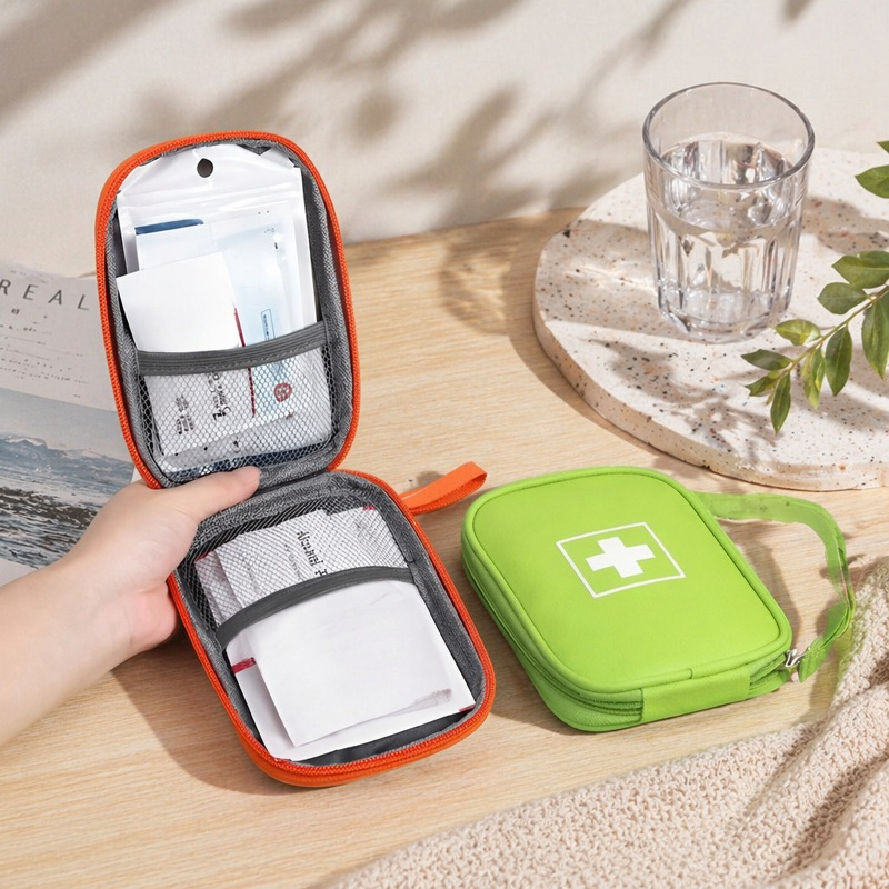 Mini Reise Pillendose, tragbare Medikamentenbox für unterwegs