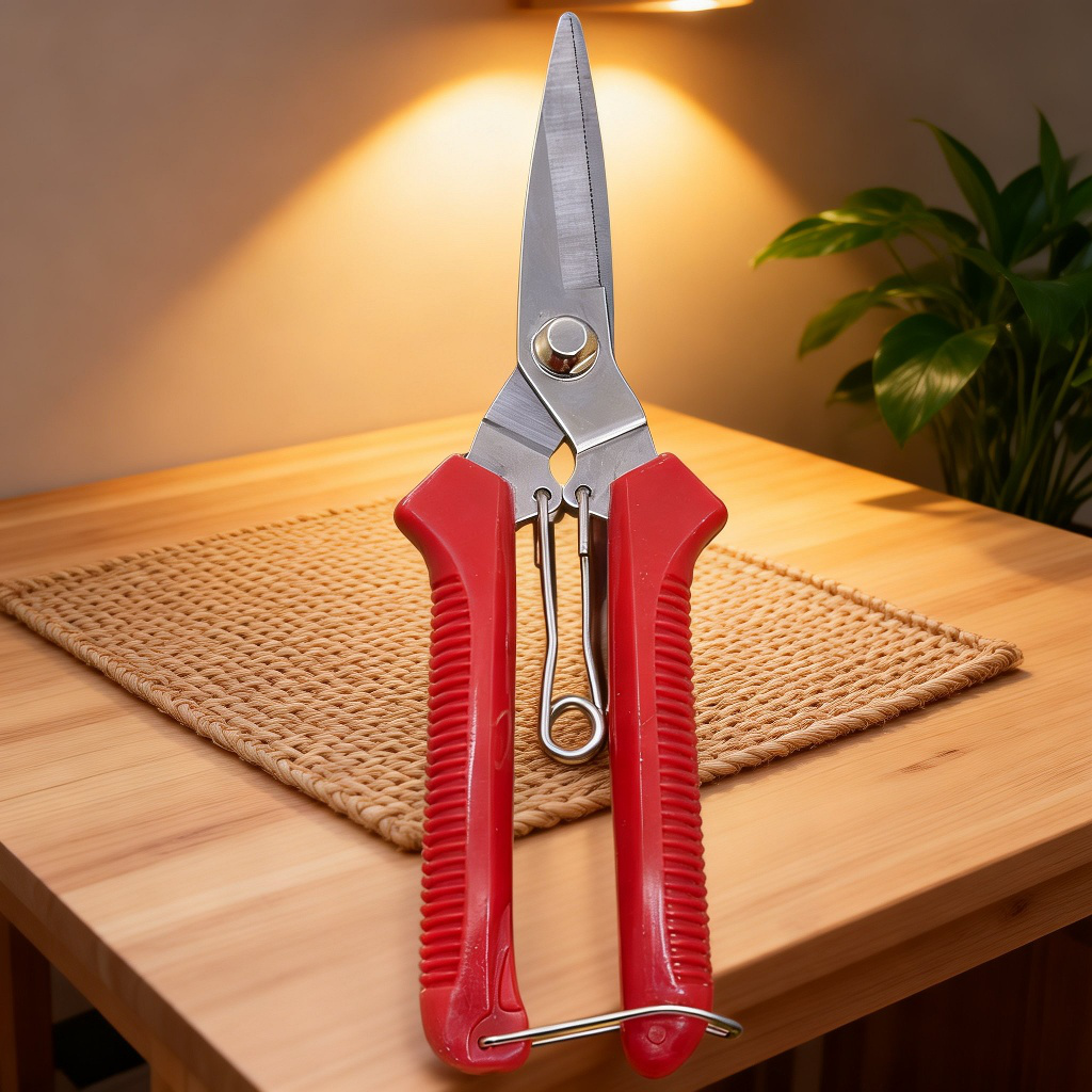 Tijeras de poda rectas para jardinería, herramienta especial para cosecha de frutas