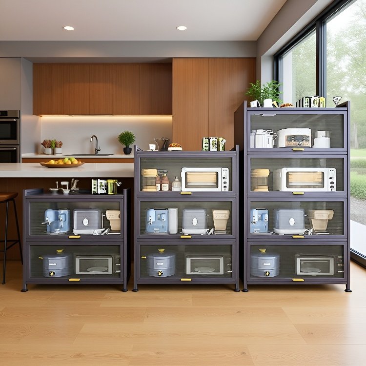 キッチン収納キャビネット