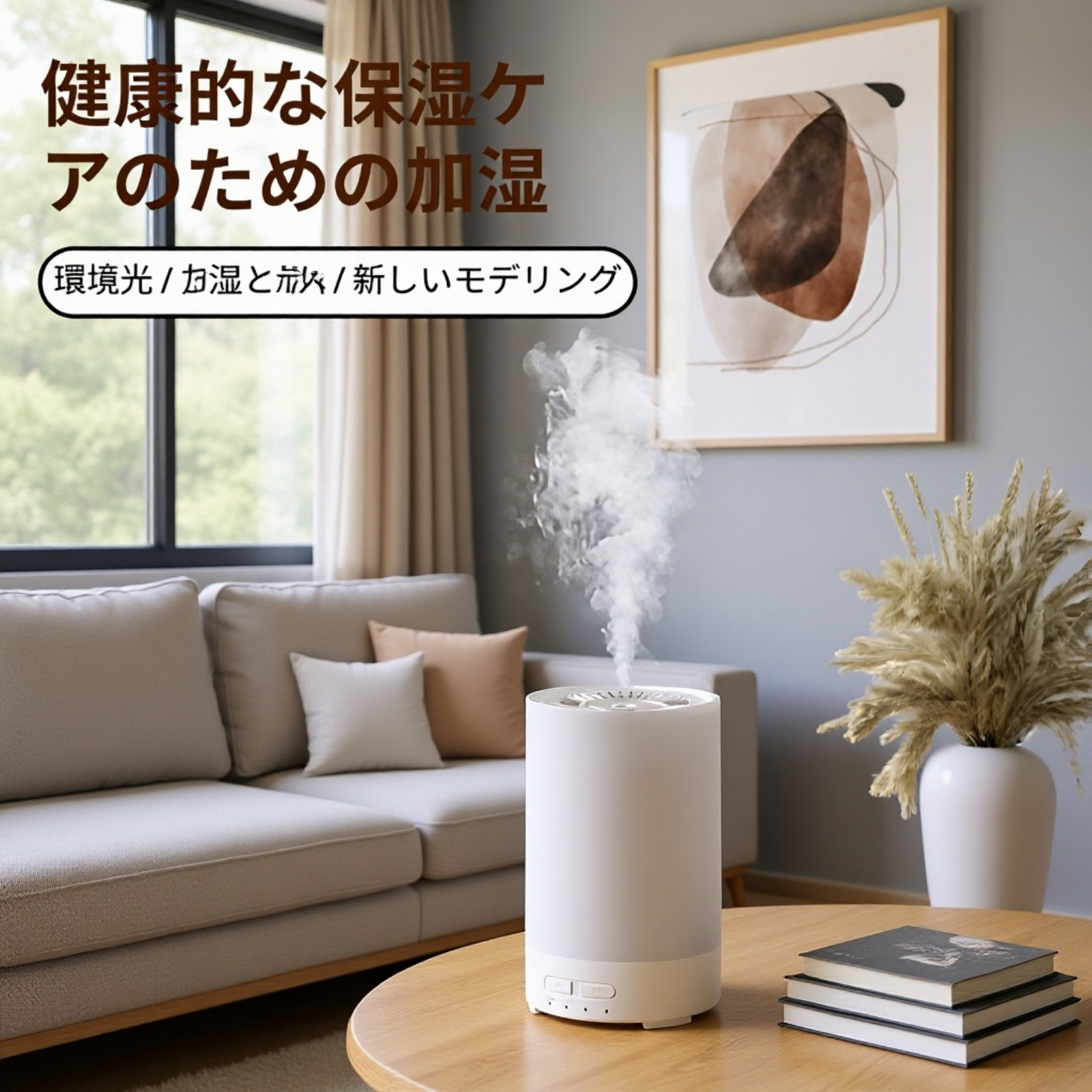 新しいナイトライト加湿器