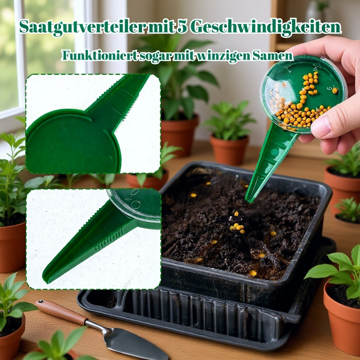 Mini-Saatgut Pflanz- und Aussaatwerkzeug