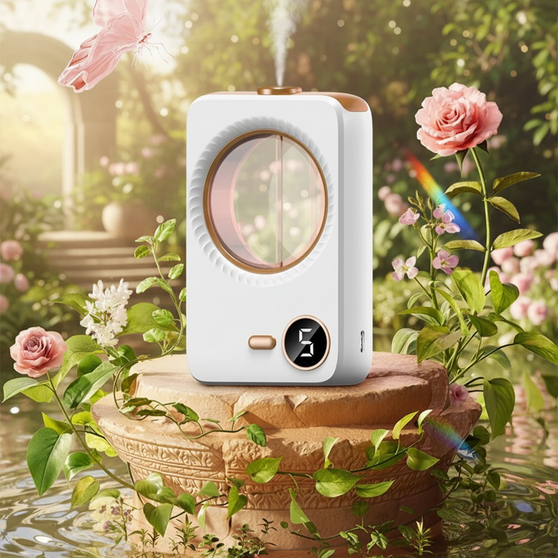 Aromatherapiegerät mit Digitalanzeige Automatische Raumluftbefeuchtung langanhaltender Duft
