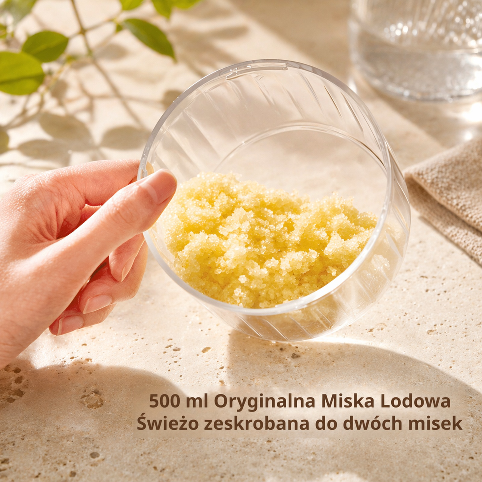 Mini domowy elektryczny kruszarka do lodu, maszyna do smoothie