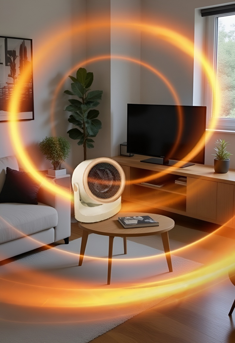 オフィスで使用するミニヒーター