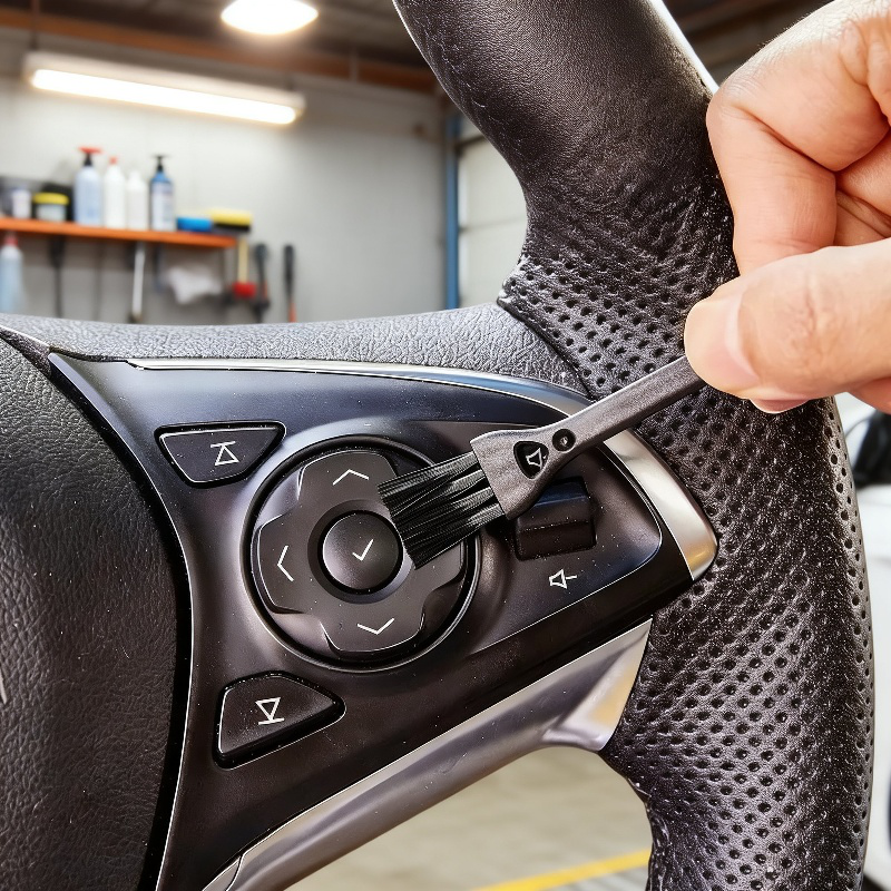 Cepillo de limpieza multifuncional portátil, apto para teclados