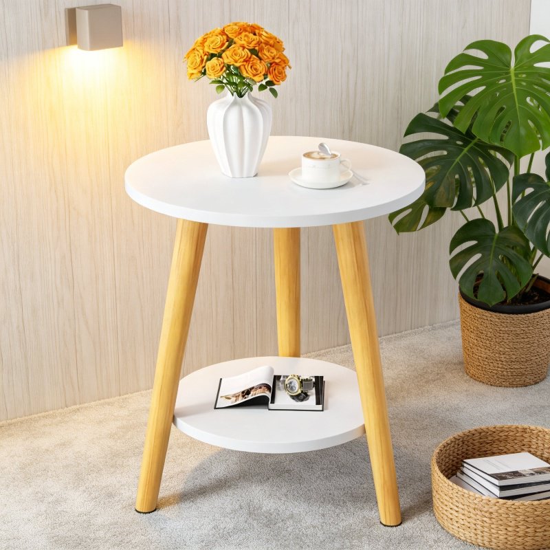 Fashion Home Decoration Coffee Table Sofa Side Table Balcony Table