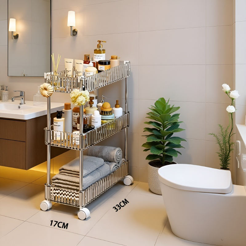 Gabinete de almacenamiento multifuncional para snacks y baño