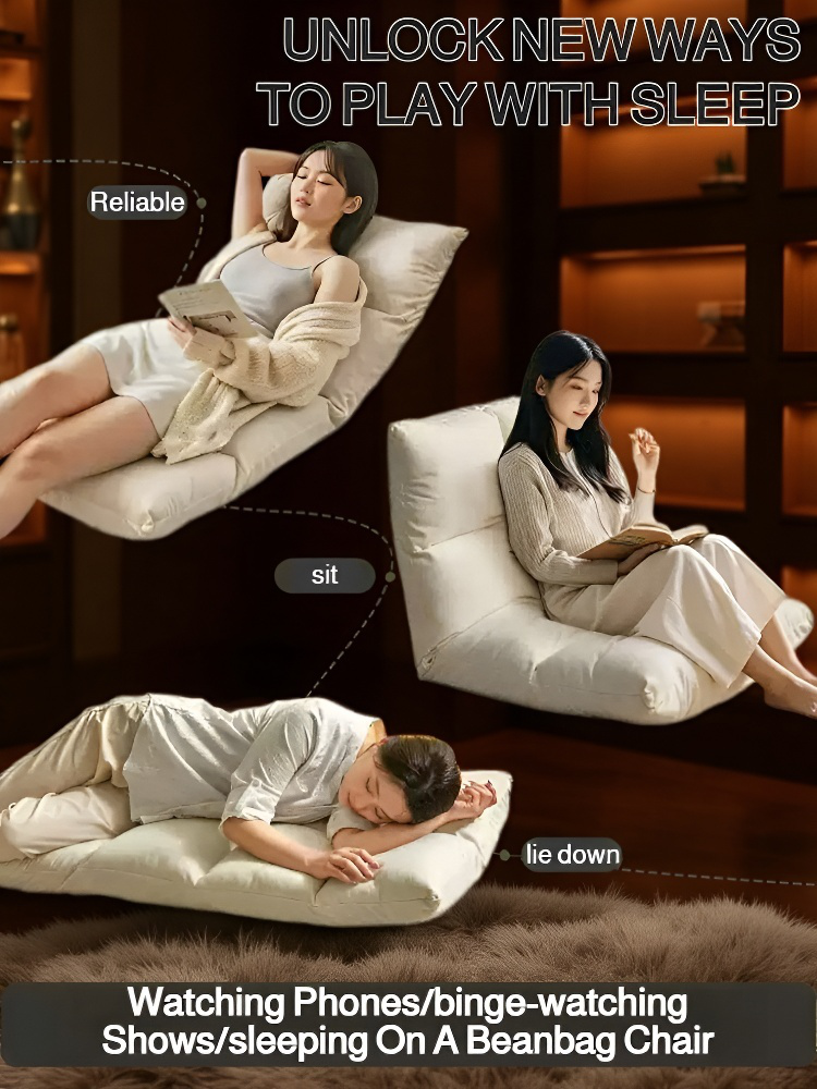 Space-saving foldable sofa chair for small apartments