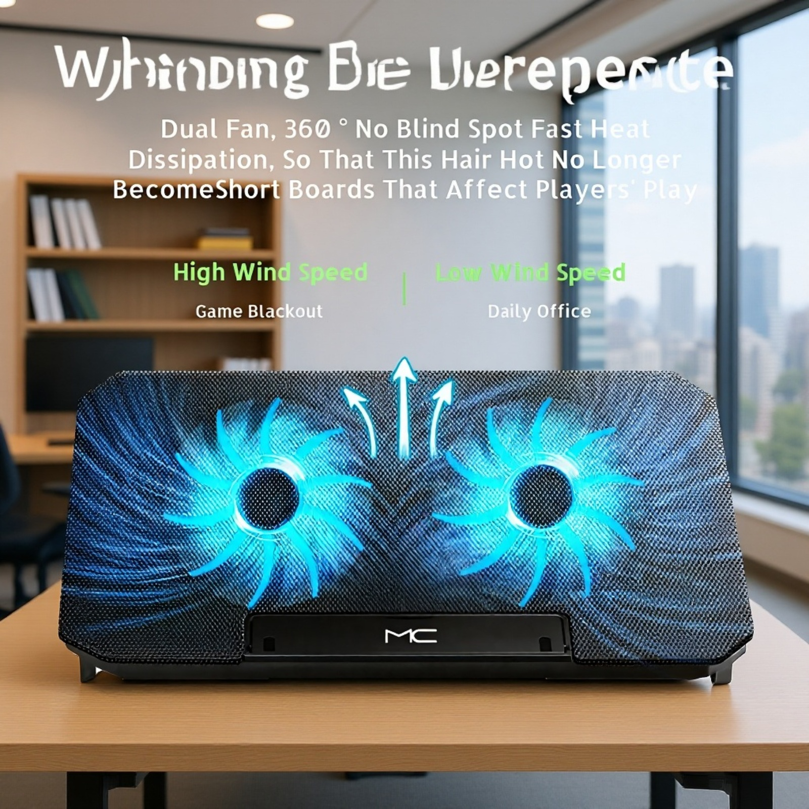 MC notebook radiator lifting bracket folding storage air-cooled desktop computer cooling base bracke