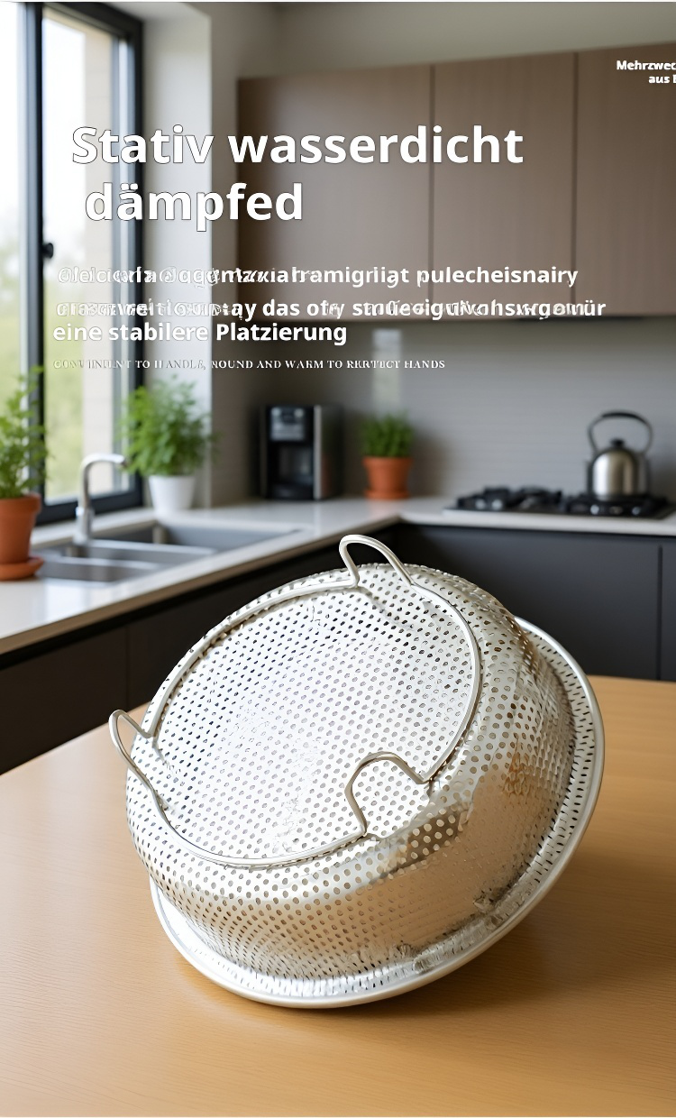Gesundes Dämpfen mit hochwertigem Edelstahlkorb