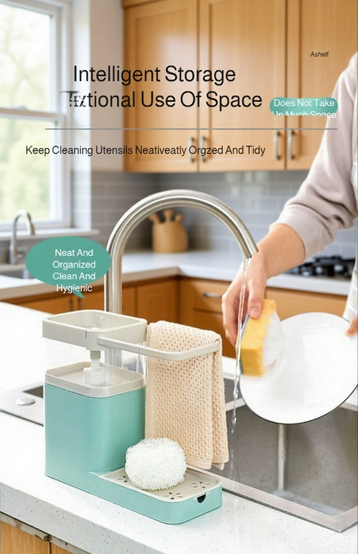 Shelf organizer holding multiple liquid cleaning boxes