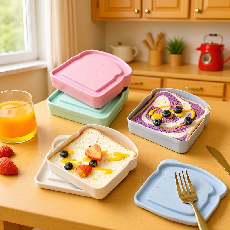 遠足・ピクニック向けサンドイッチ保存容器