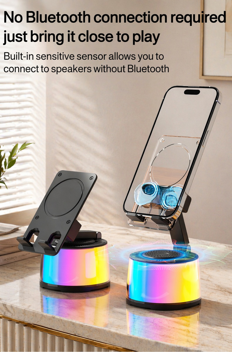 Speaker stand with anti-vibration design