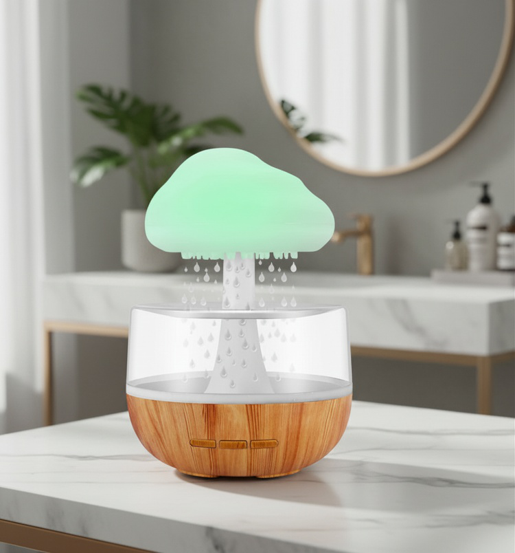 クラウドレインドロップ スマートカラーチェンジ加湿器