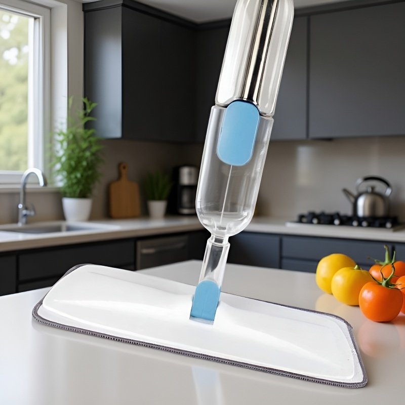 取り外し可能なモップヘッドで簡単お手入れ