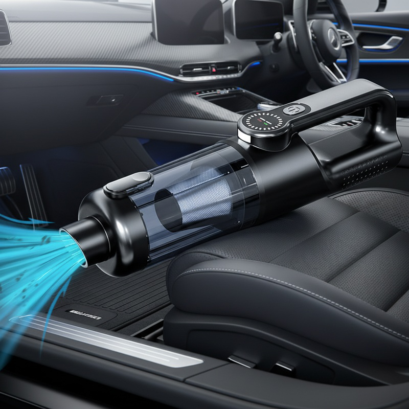 High-Power Wireless Handheld Vacuum Cleaner