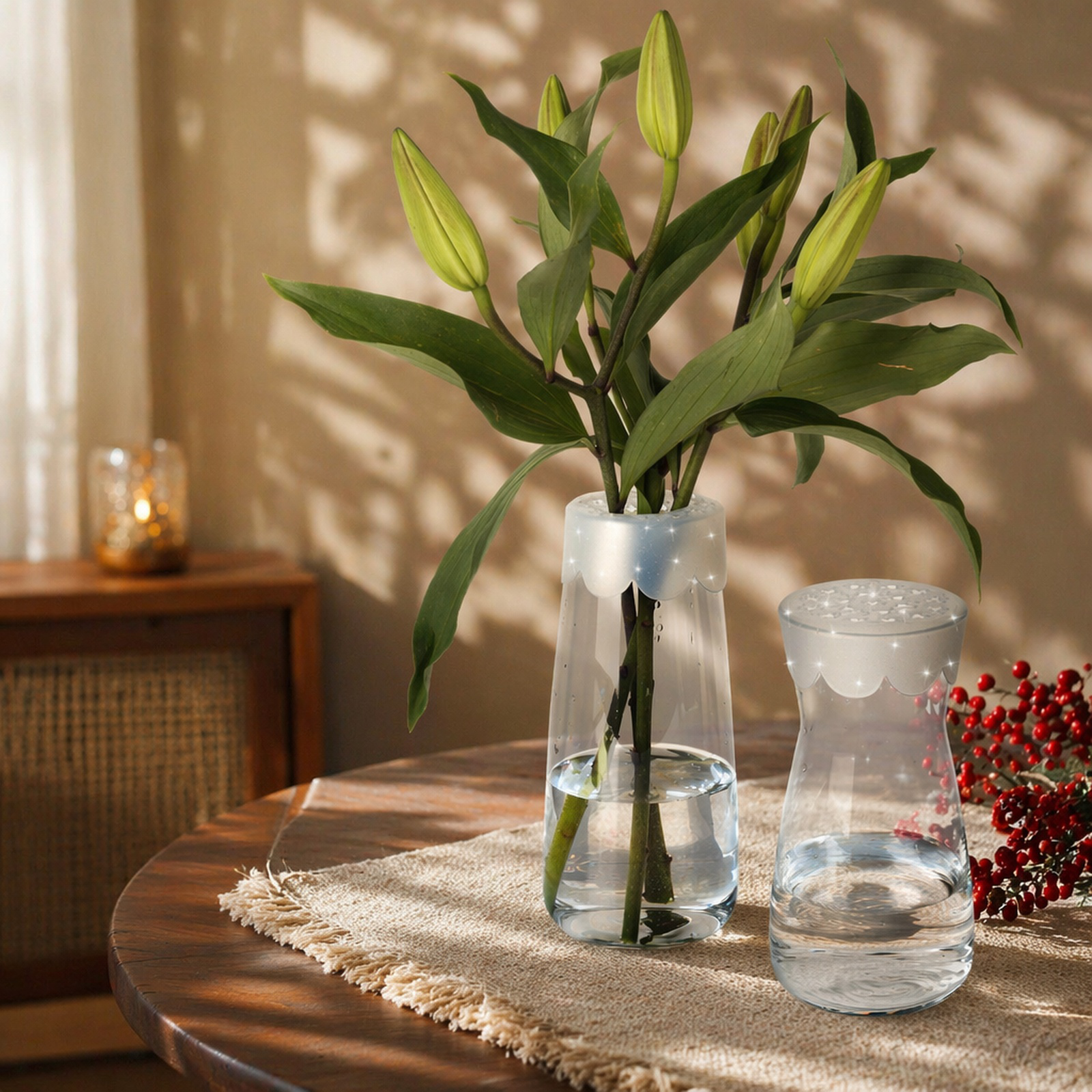 Eco-friendly floral holder for wedding bouquets