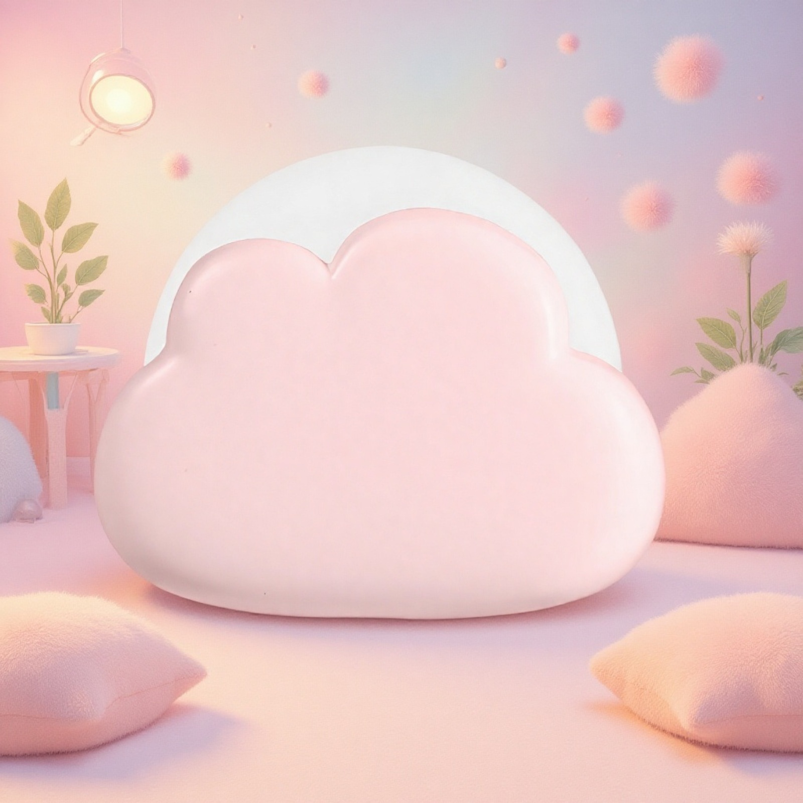 寝室のデスクトップミニオーナメントテーブルランプ誕生日プレゼント新しいインターネットセレブクリエイティブ充電かわいいクラウドナイトライト