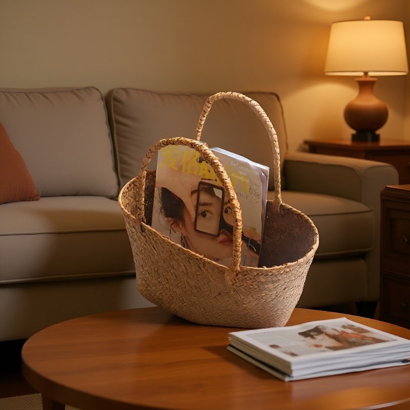 Ručně pletený květinový koš z mořské trávy Zhanjiang