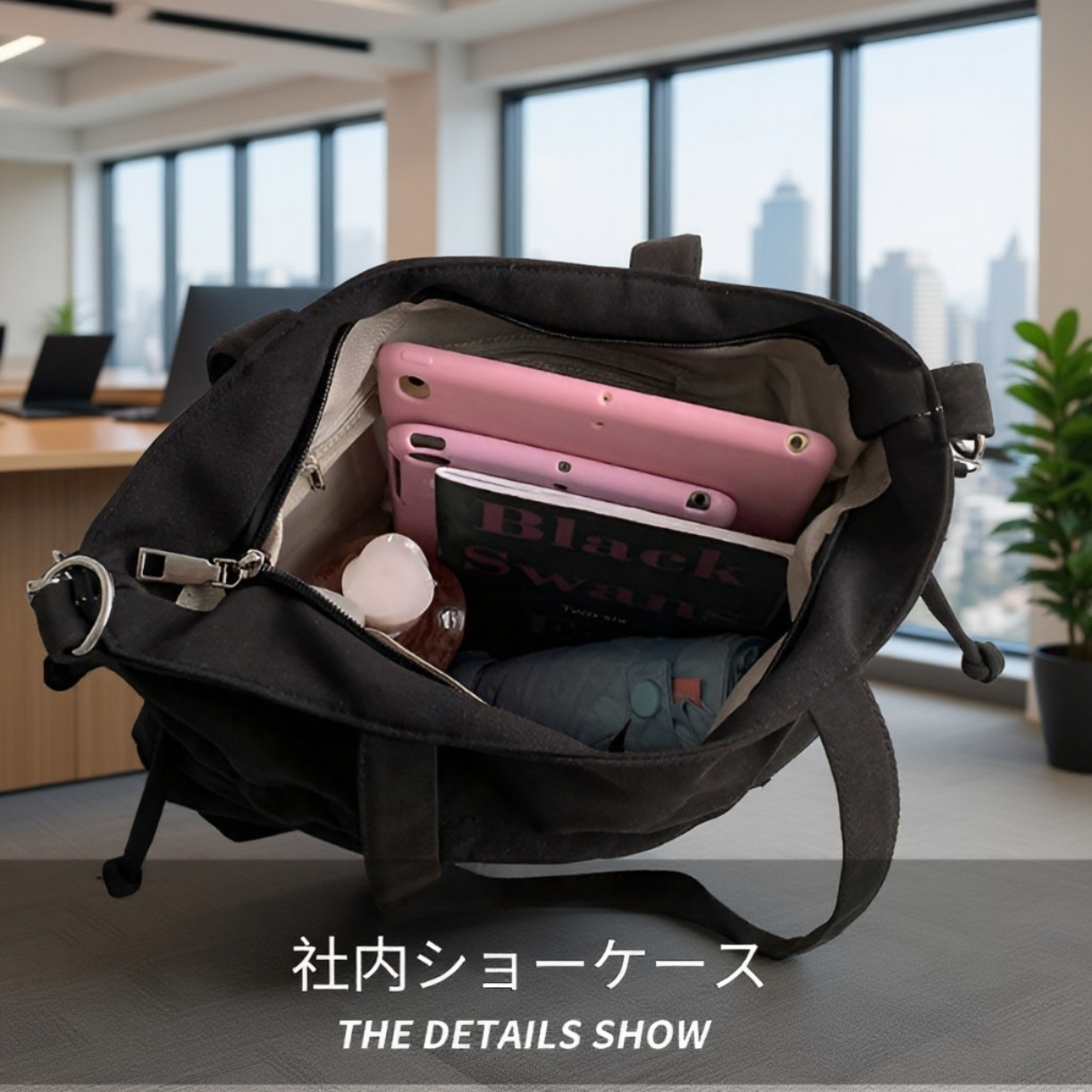 新作キャンバストートバッグ 大容量 韓国風 クロスボディ 春夏 レディース