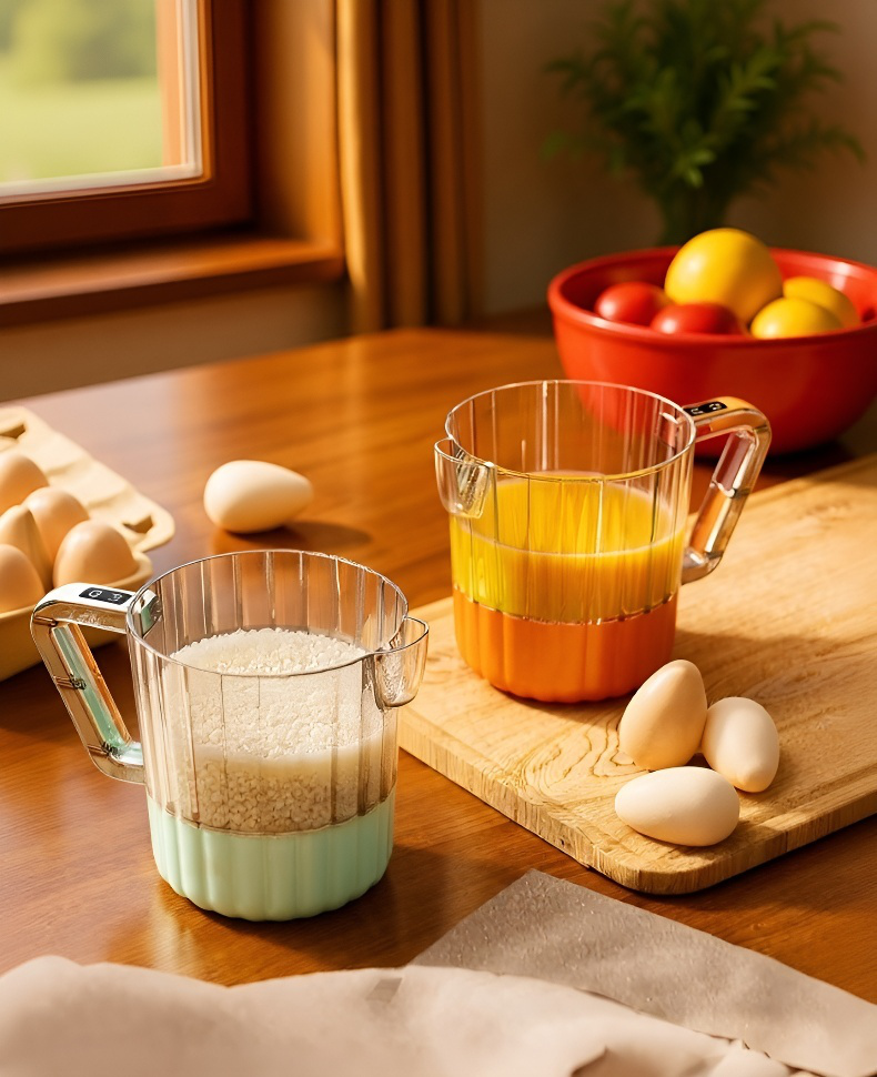 Automatischer Schneebesen mit Pressmechanismus in Edelstahl