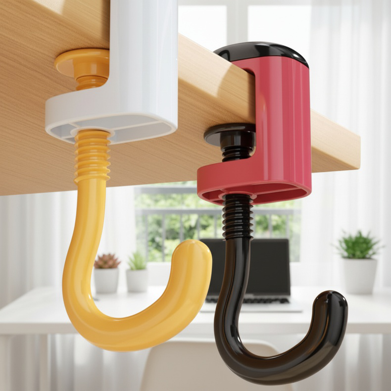 Support pratique pour sac à dos sur bureau d'enfant