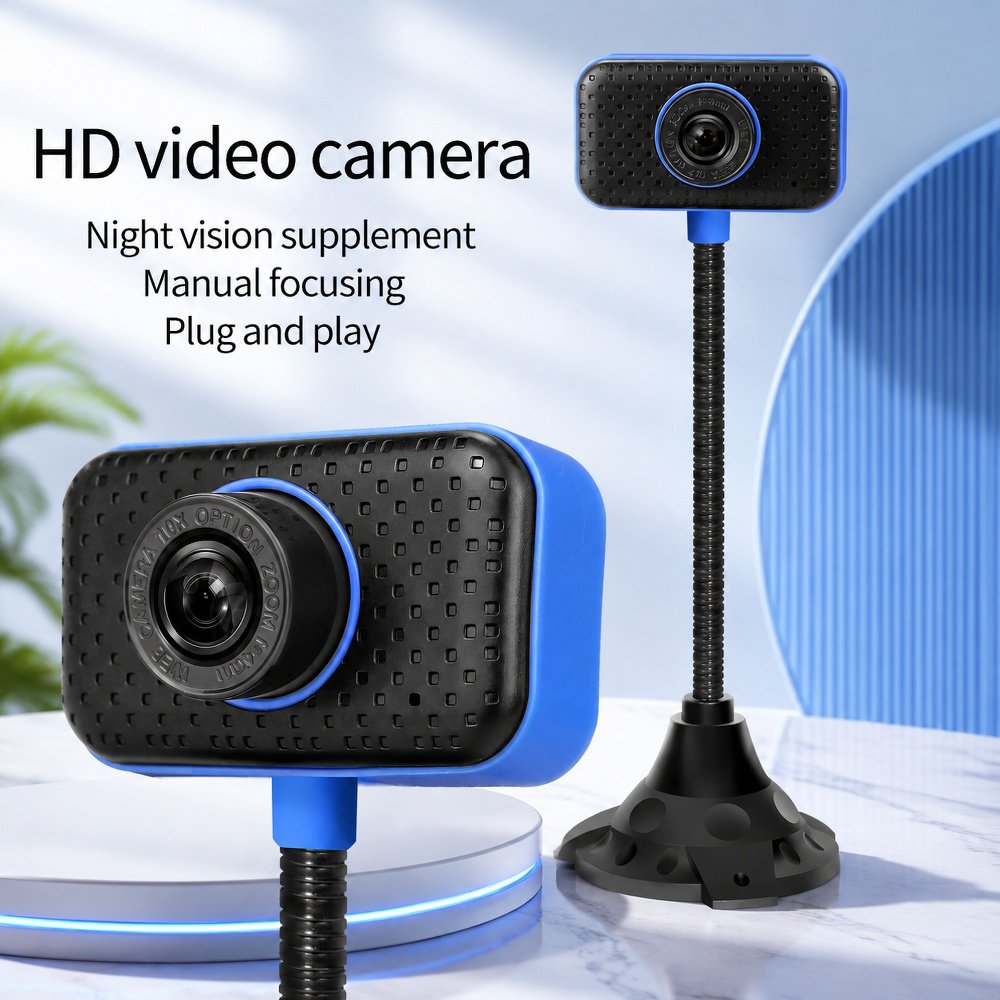 HD USB Computer Webcam front view