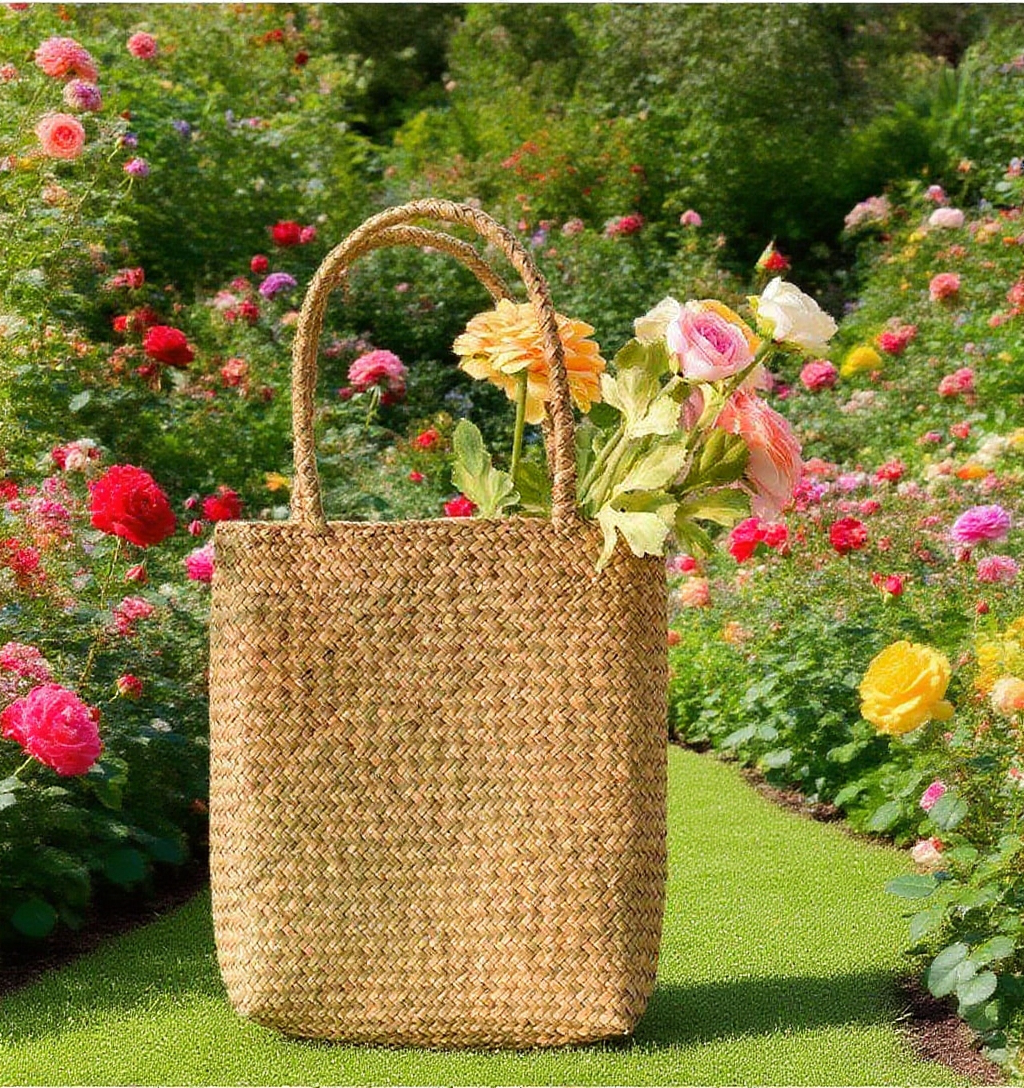 Cesta de almacenamiento ecológica de estilo nórdico