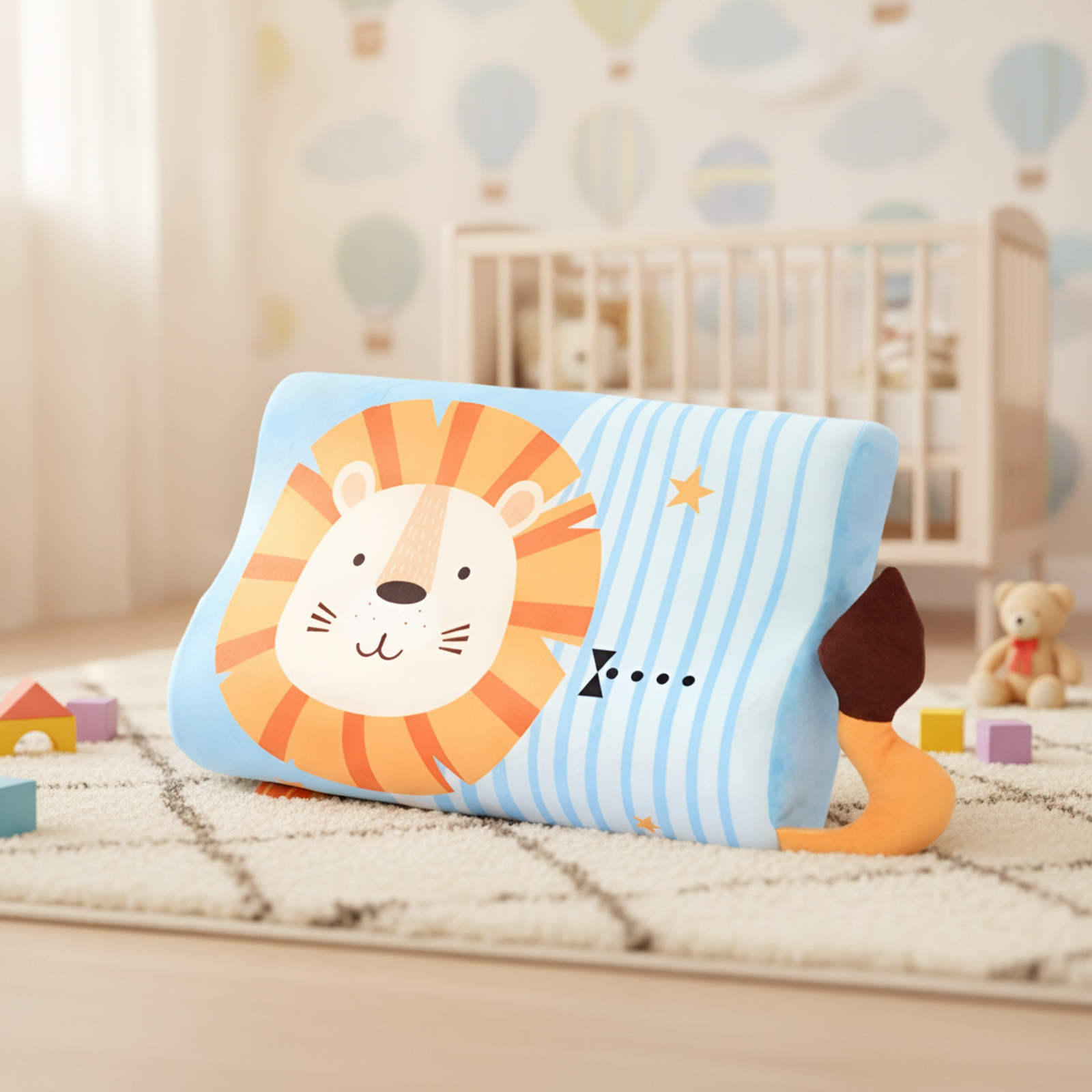 Herbst und Winter Baby Plüsch Kindergarten Kinder schlafen Cartoon Tier Latex Kissen Schlafsaal Einz