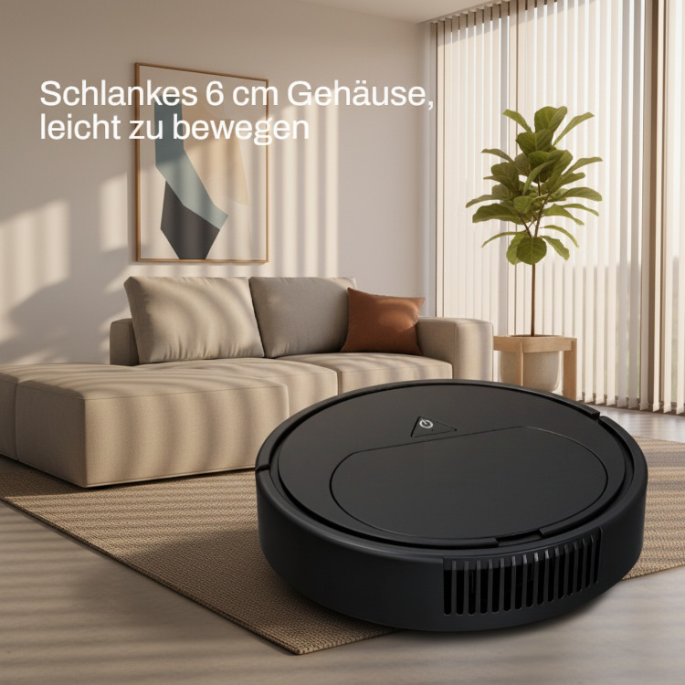Intelligenter, geräuscharmer automatischer Saugroboter